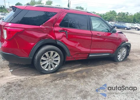 2021 Ford Explorer Limited из США, поврежденный, VIN 1FMSK8FH1MGC30525
